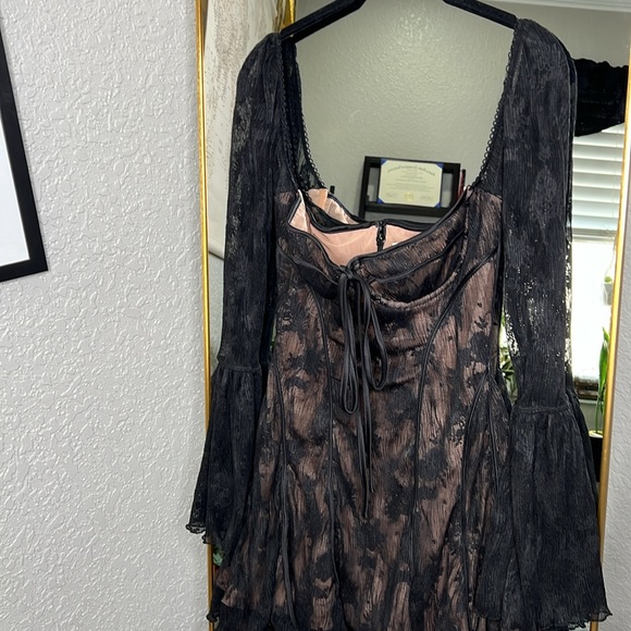 House of CB 'Analissa' Black Lace Corset Dress NWOT - Picture 8 of 10